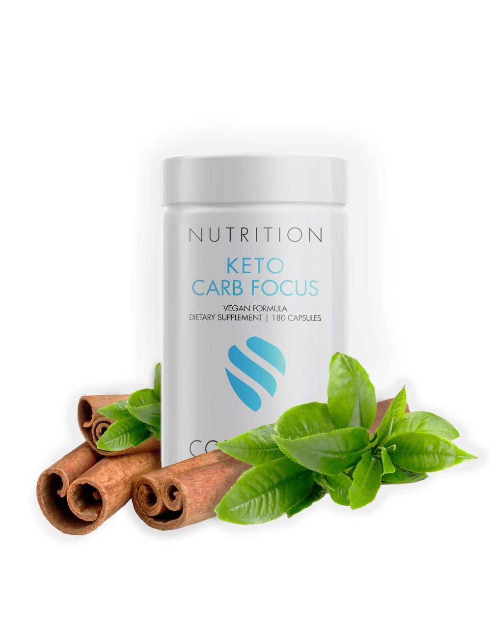 Codeage Keto Carb Focus Vegan Supplement - Supports Ketosis & Low-Carb Diet | Ideal for Keto, Paleo & Intermittent Fasting Lifestyles