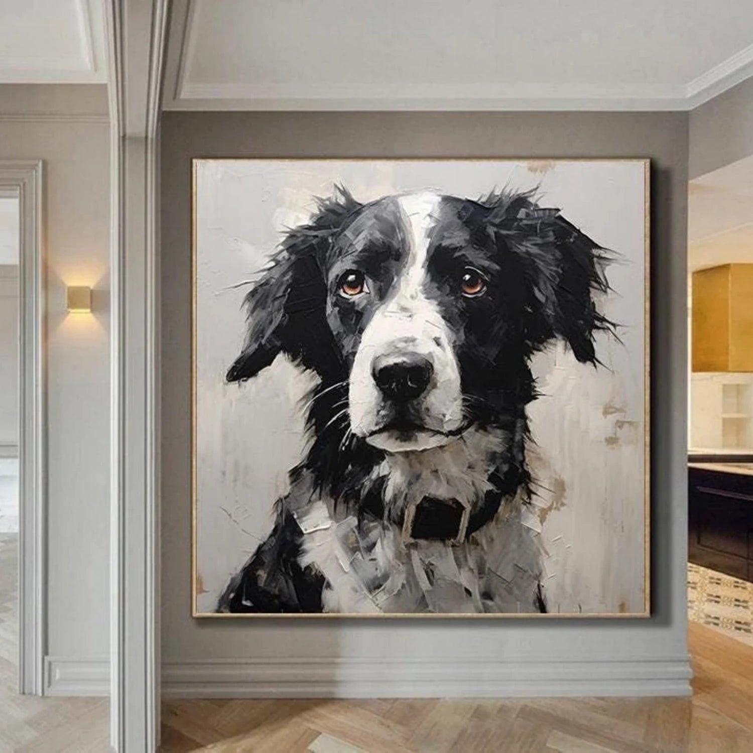Animal Art Painting #AP158 - Handmade Wildlife Canvas Art for Home & Office Decor | Perfect for Living Room, Bedroom, or Gift