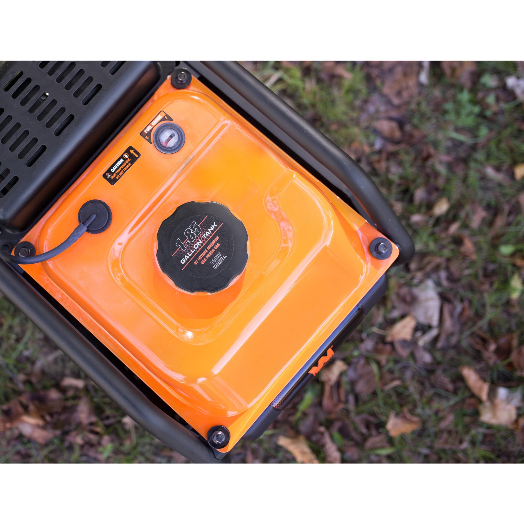 WEN DF402iX 4000W Dual Fuel Inverter Generator with CO Shutdown - RV Ready Portable Power for Camping, Emergencies & Outdoor Activities