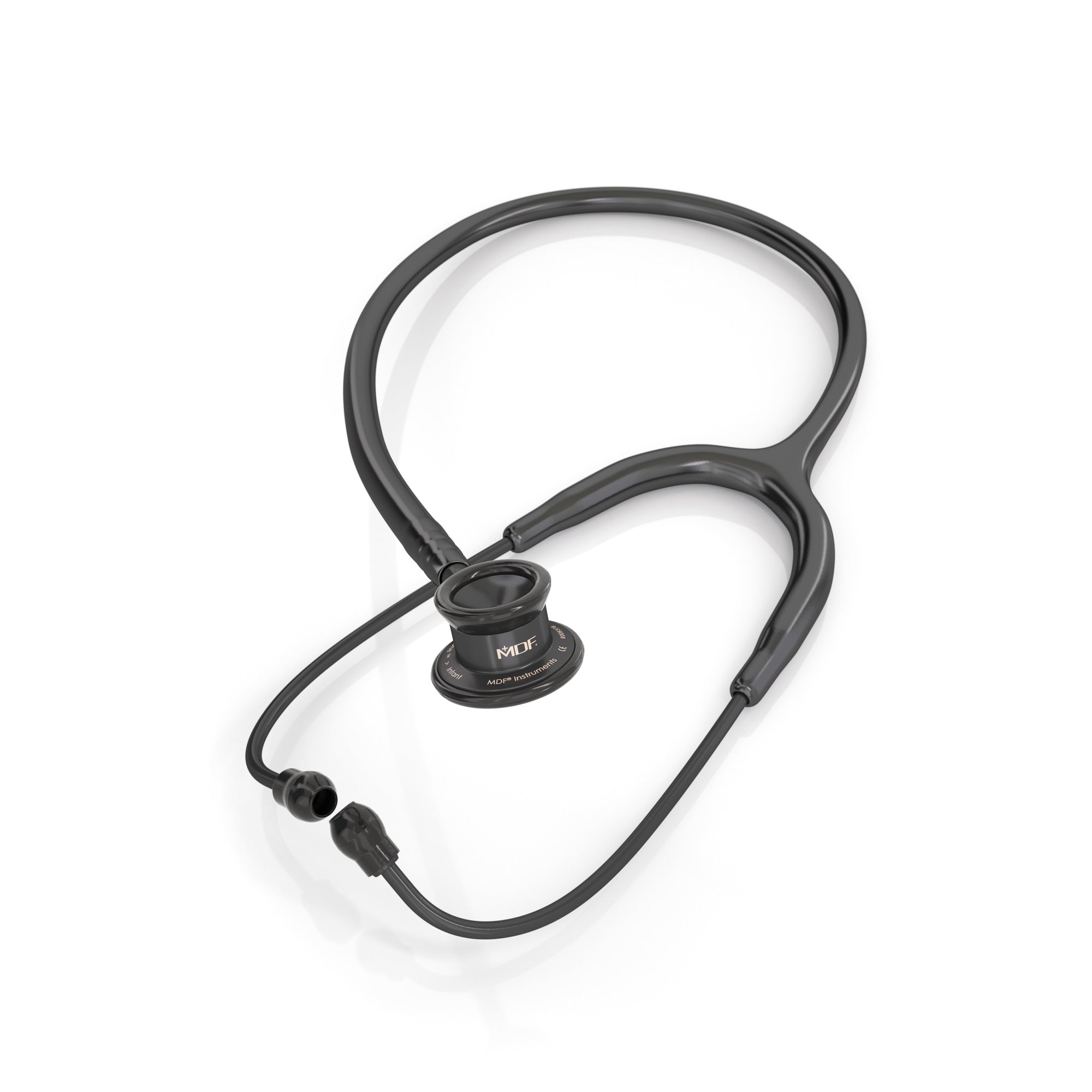 MD One® Infant Stethoscope - Black/Blackout | Professional Pediatric Stethoscope for Newborns & Babies | Perfect for Doctors, Nurses & Home Health Care