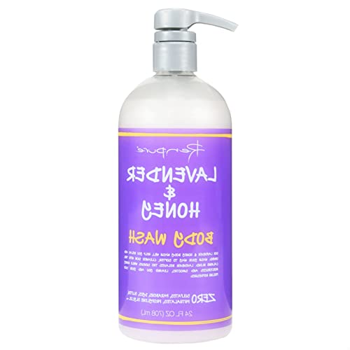 IO-Style Rene Lavender & Honey Body Wash - 24 fl oz | Moisturizing & Relaxing Shower Gel for Dry Skin | Perfect for Spa Nights & Self-Care Routines