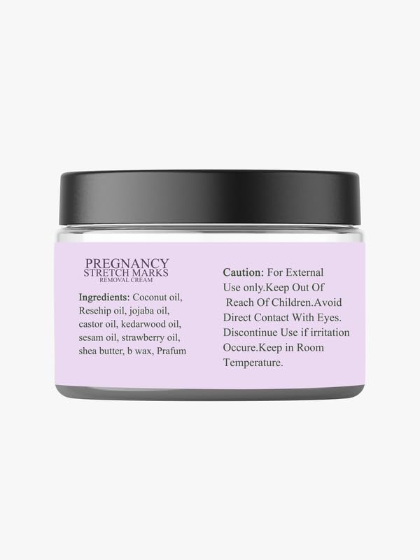 Best Pregnancy Stretch Mark Removal Cream for Women - Safe & Effective Anti-Stretch Marks Lotion for Belly, Hips & Thighs - Perfect for Pre & Postpartum Skin Care Routine