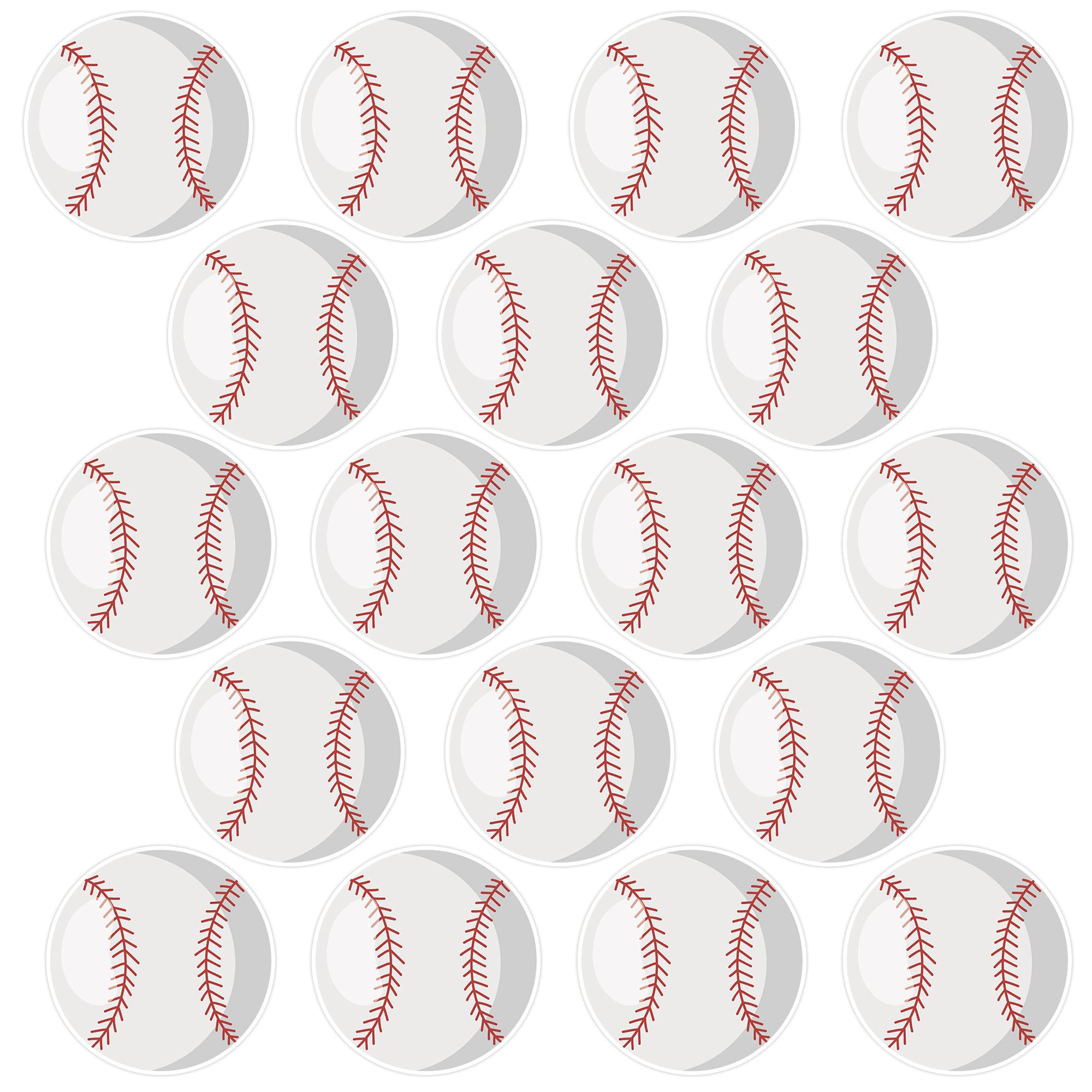 50 PCS Baseball Cutouts for Bulletin Board Decorations | Baseball Paper Cutouts for Classroom, Sports Theme Party, Birthday Decor | Perfect for School, Office, and Home Wall Decor