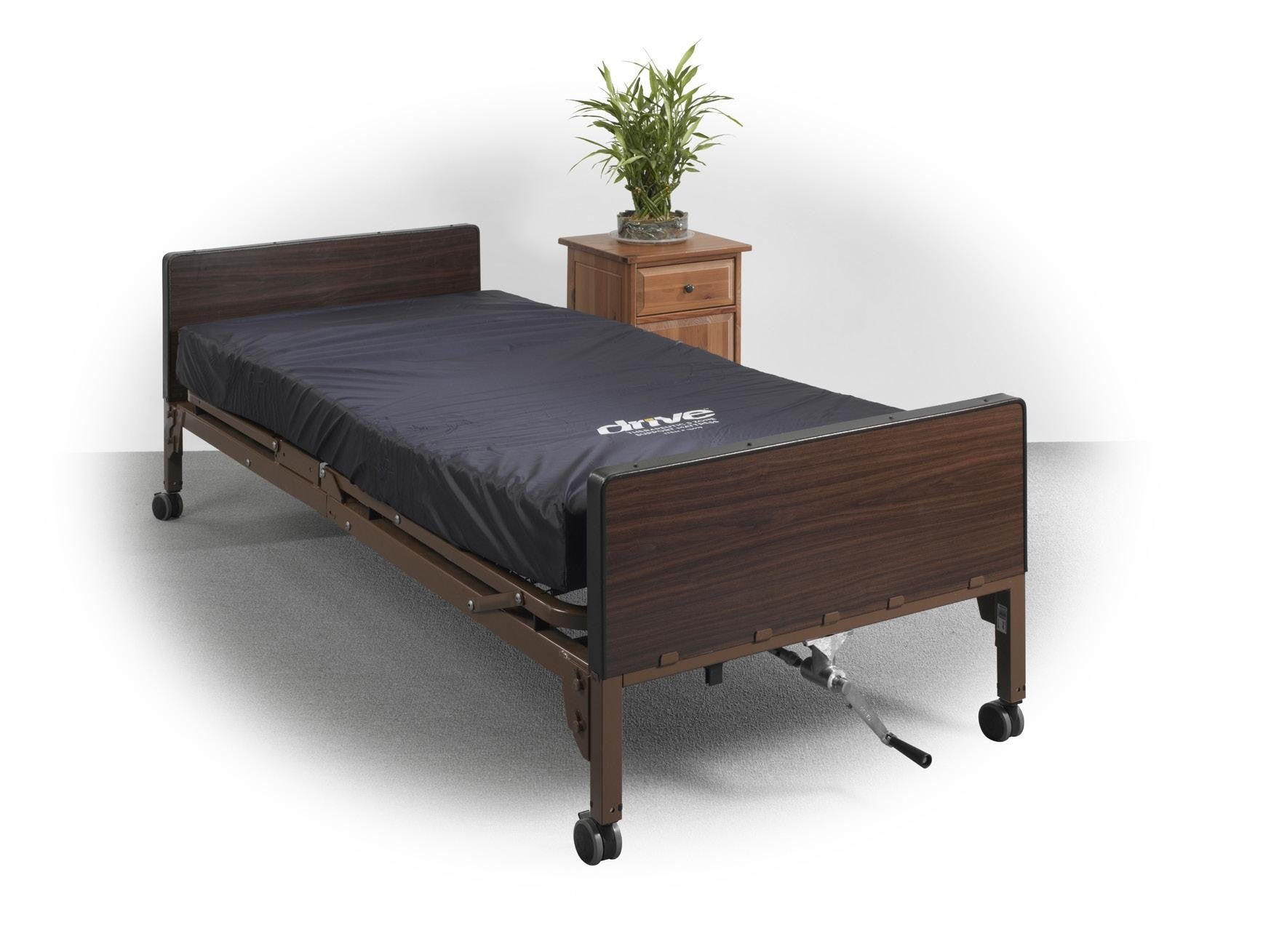 Delta Ultra Light Full Electric Hospital Bed - Adjustable Home Medical Bed for Elderly & Patients - Ideal for Home Care, Recovery & Comfort