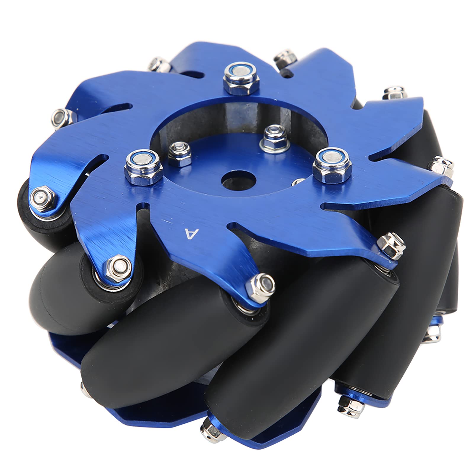 4 Inch Mecanum Wheel Set - 50mm Omnidirectional Wheel with 30KG Load Capacity, 45 Degree Right Wheel for Robot Drive - Perfect for Intelligent Robot Cars, DIY Robotics, and STEM Projects
