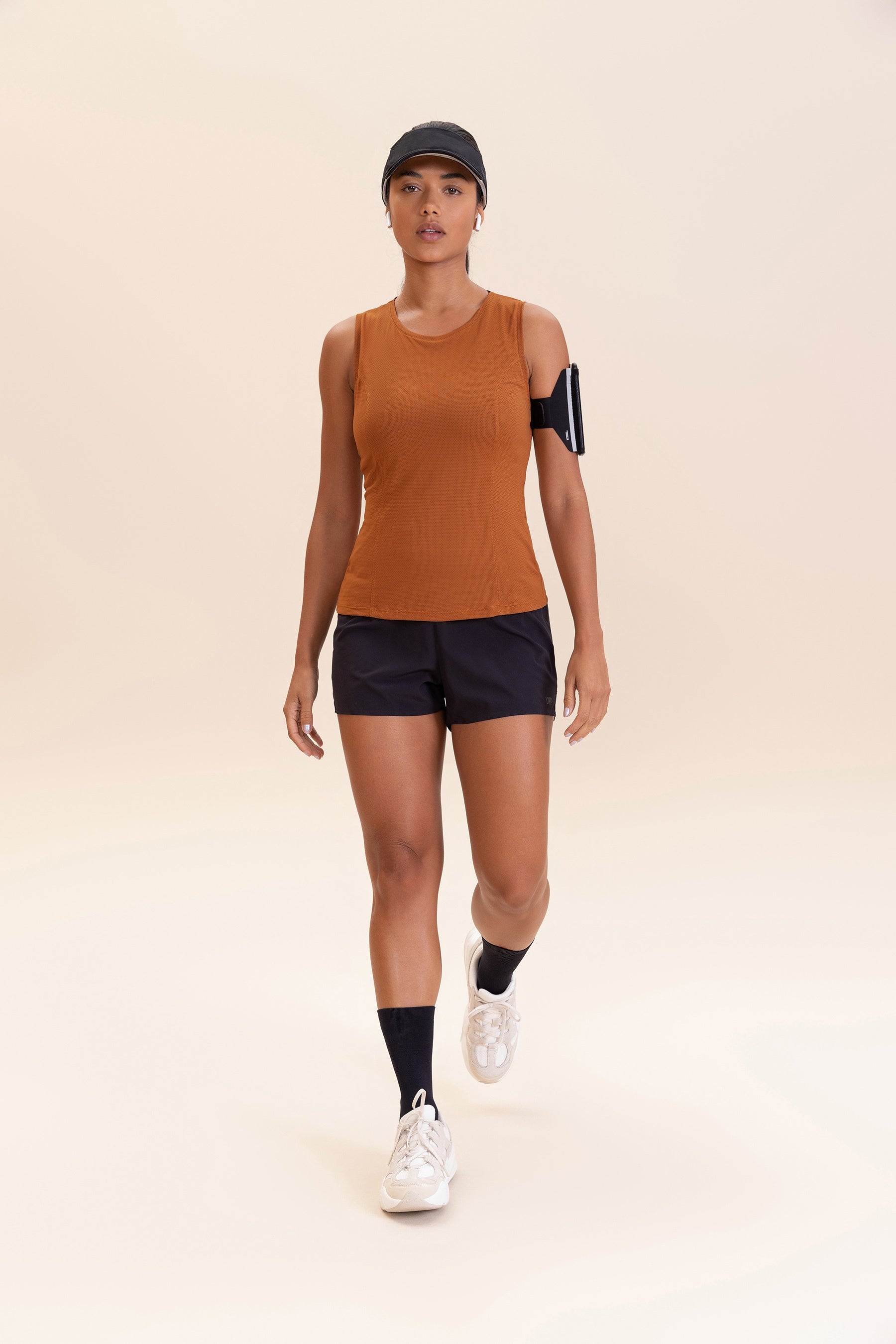 Action Line Tank Top for Women - Breathable & Comfortable Workout Shirt - Perfect for Gym, Yoga, Running & Summer Outfits