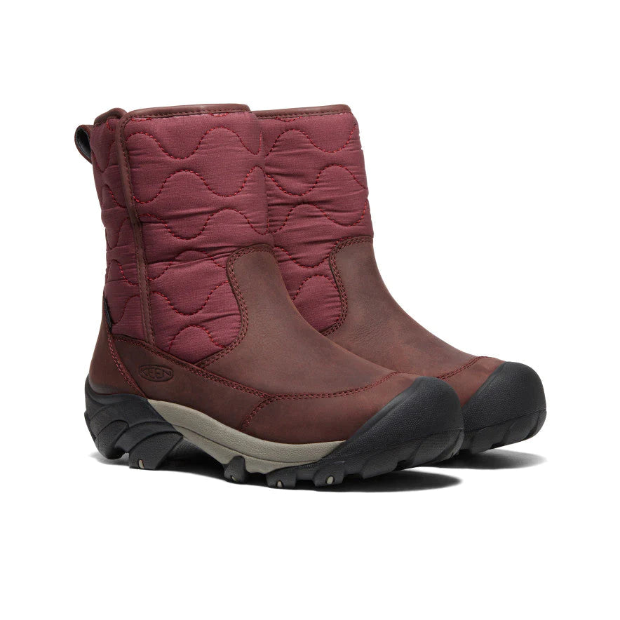 Waterproof Pull On Boots for Women - Comfortable & Stylish Rain & Snow Boots for Outdoor Activities, Walking, and Winter Fashion