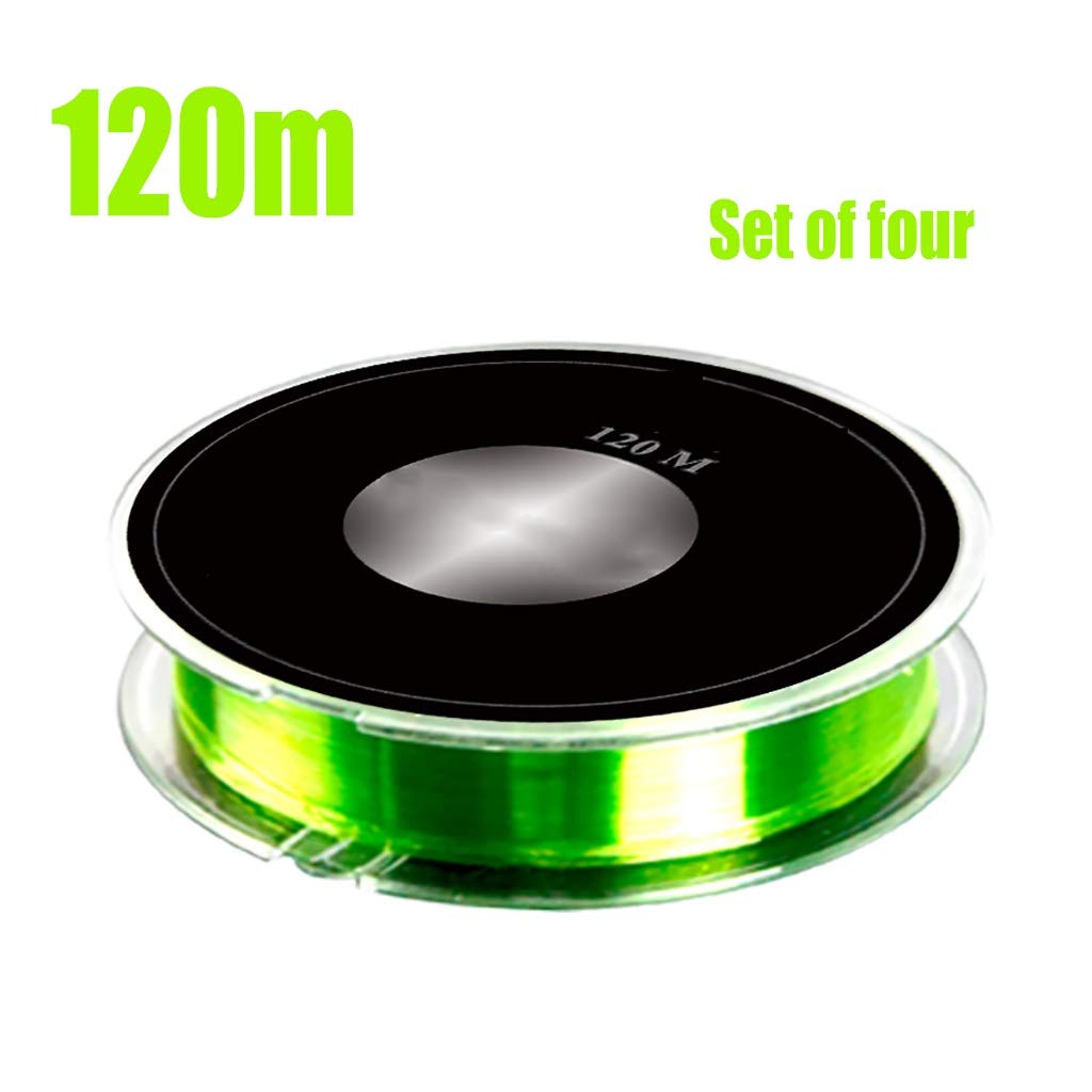Premium Monofilament Fishing Line 500M - 0.26mm Nylon Clear Ice Fishing Wire for Freshwater & Saltwater - Green Color (Size 3) - Ideal for Bass, Trout, and Ice Fishing Adventures