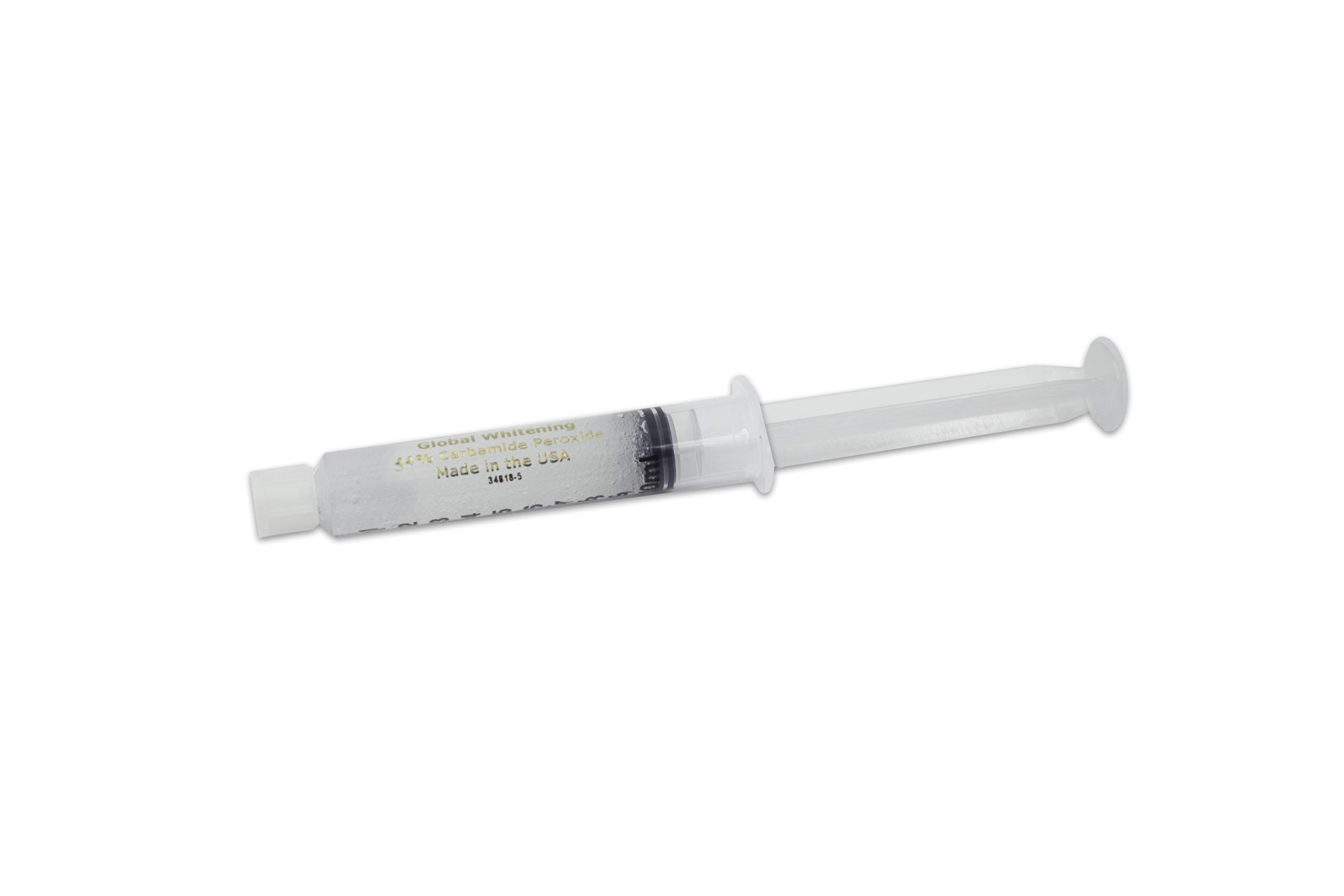 Professional 44% Carbamide Peroxide Teeth Whitening Gel Syringe - Fast & Effective Whitening Results (10 Pack) - Perfect for Home Use & Dental Office Whitening Treatments