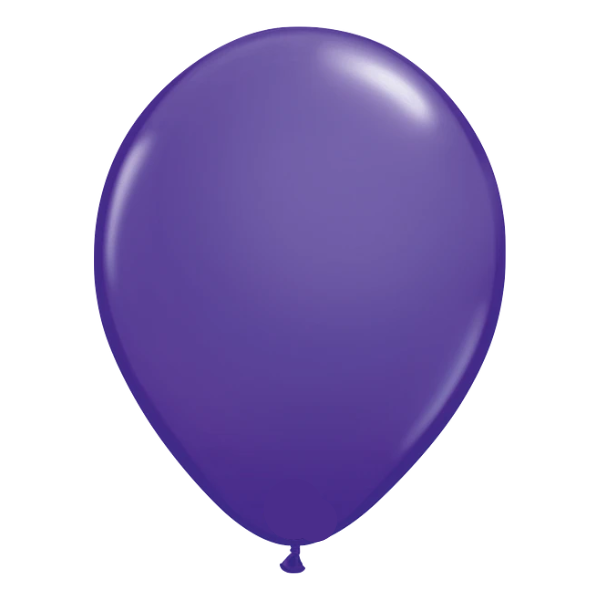 16 Inch Purple Violet Plain Balloons for Party Decorations, Birthday, Wedding, Baby Shower & Events - Bulk Pack of 12