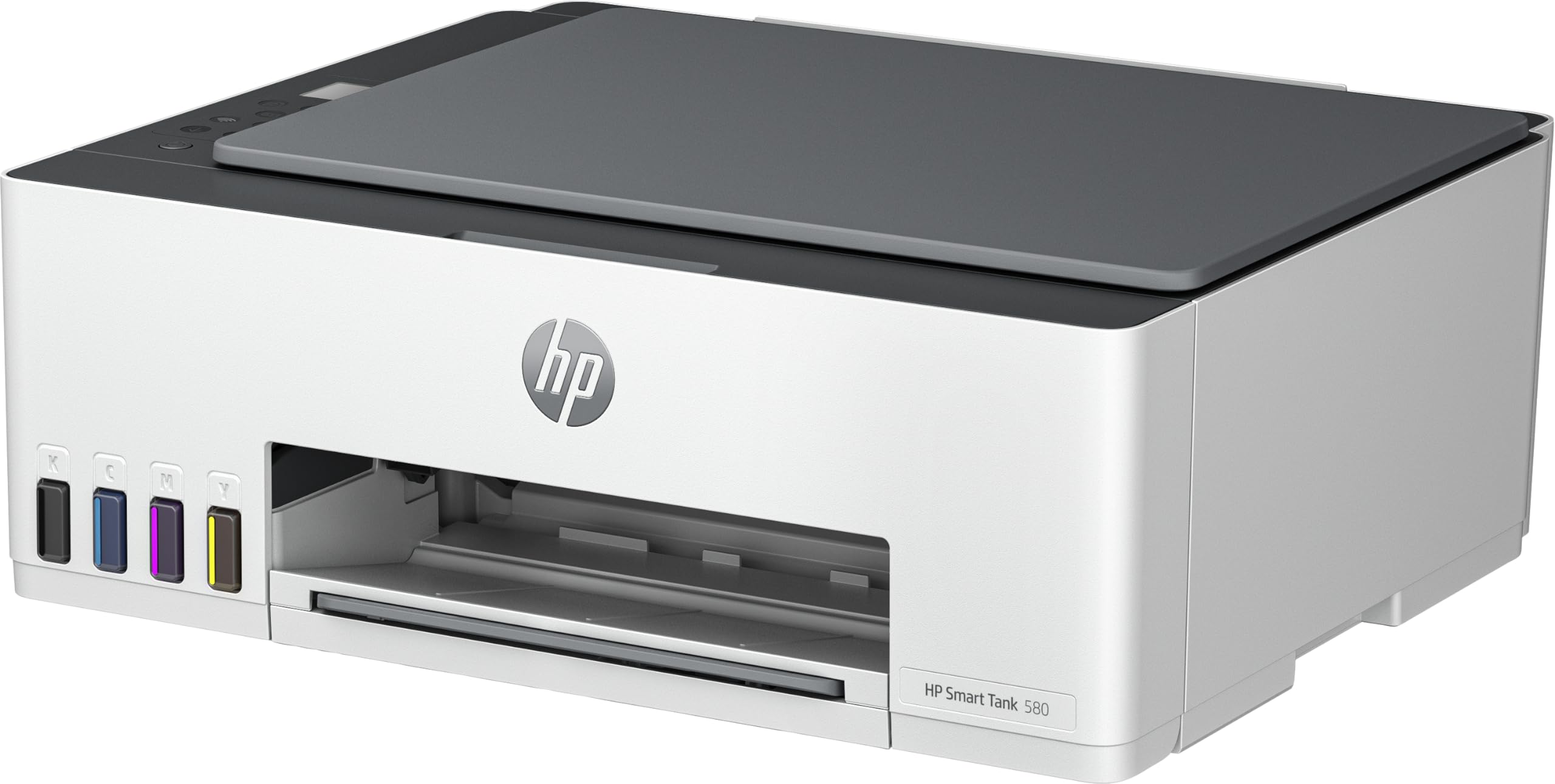 HP SmartTank 580 All-in-One Wireless Printer with A4 Color Ink | Print, Copy, Scan & Manual Duplex | Home Office & Small Business Use | Fast WiFi Connectivity for Easy Printing