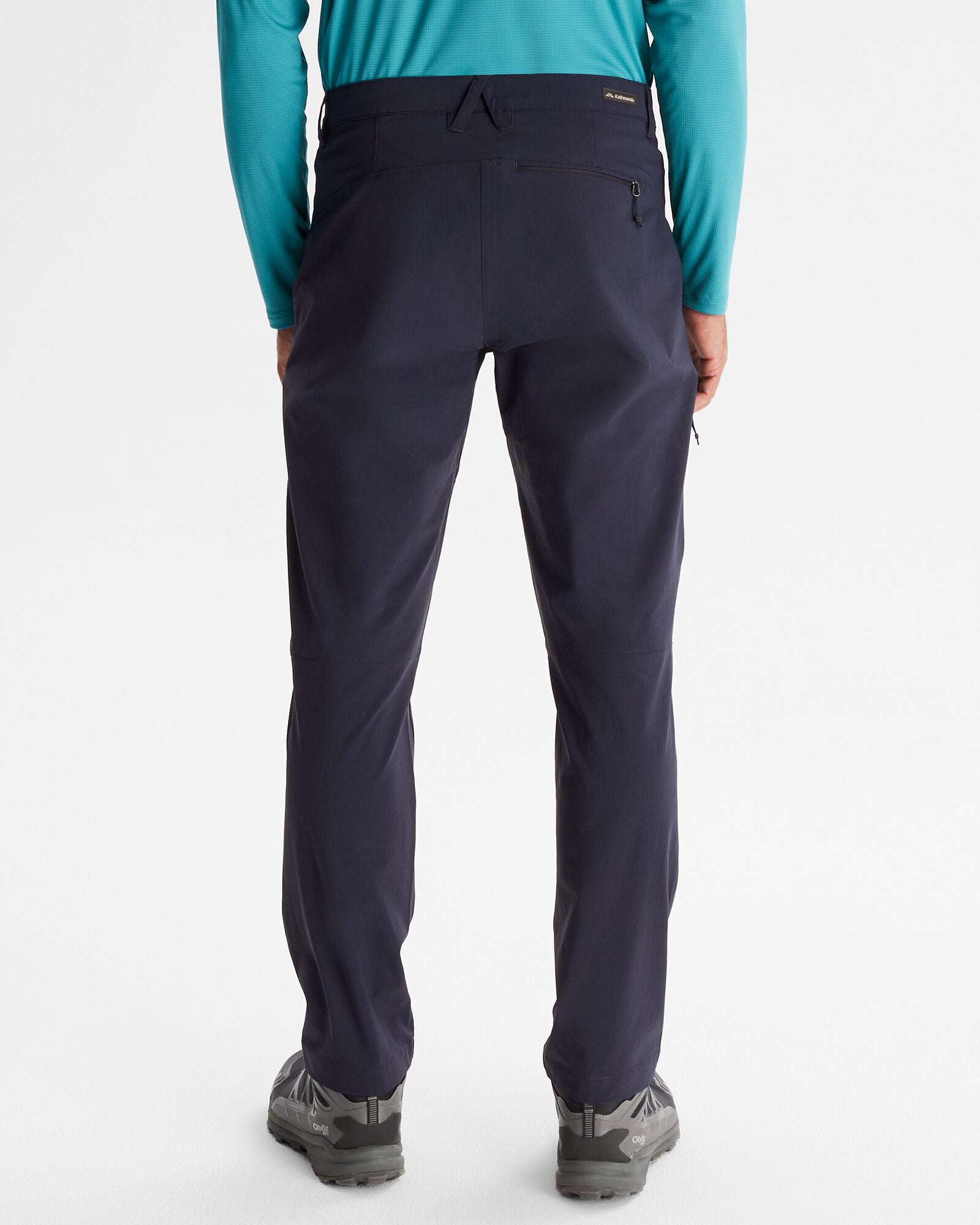 Men's Flinders Pants - Pure Navy Blue Outdoor Hiking & Travel Trousers for Adventure & Casual Wear