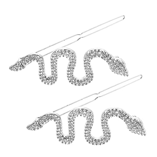 2pcs Rhinestone Hair Clips for Women - Elegant Diamond Hair Accessories for Styling & Sectioning - Perfect for Parties, Weddings & Everyday Wear