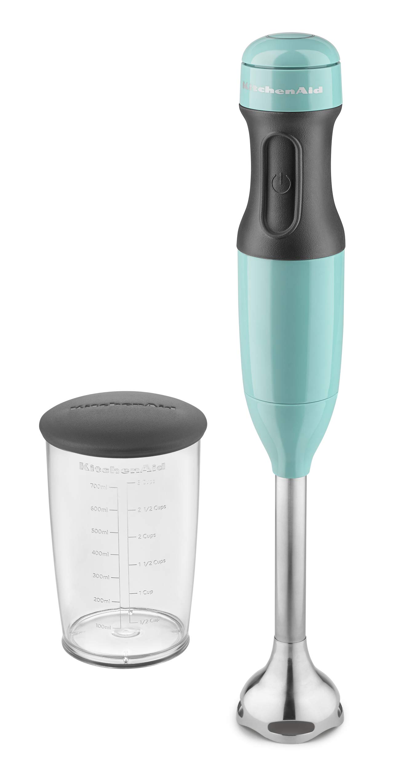 KitchenAid KHB1231AQ Pro Line 2-Speed Hand Blender in Aqua Sky - Powerful Immersion Blender for Smoothies, Soups & Sauces - Perfect for Home Kitchen & Professional Use