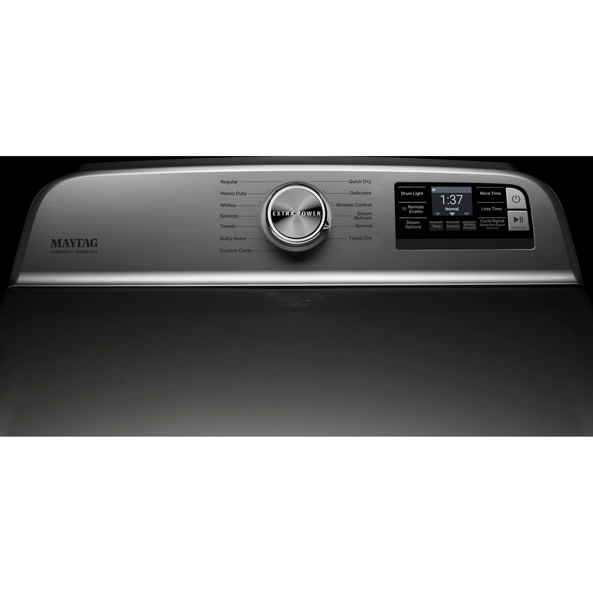 Maytag MGD7230HC Gas Dryer - 7.0 Cu. Ft. Capacity, Metallic Slate Finish - Perfect for Large Families & Laundry Rooms | Fast Drying & Energy Efficient