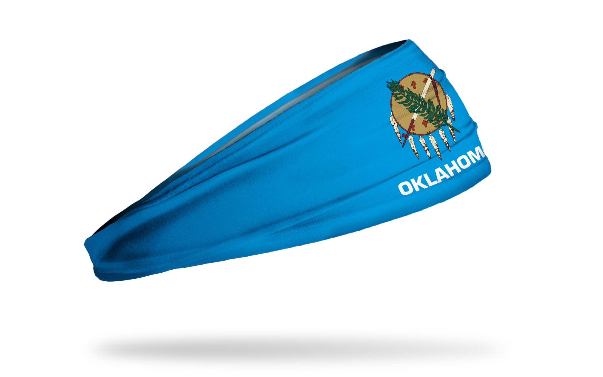 Oklahoma Flag Big Bang Lite Headband - Stylish & Comfortable Headwear for Sports, Concerts, and Outdoor Events