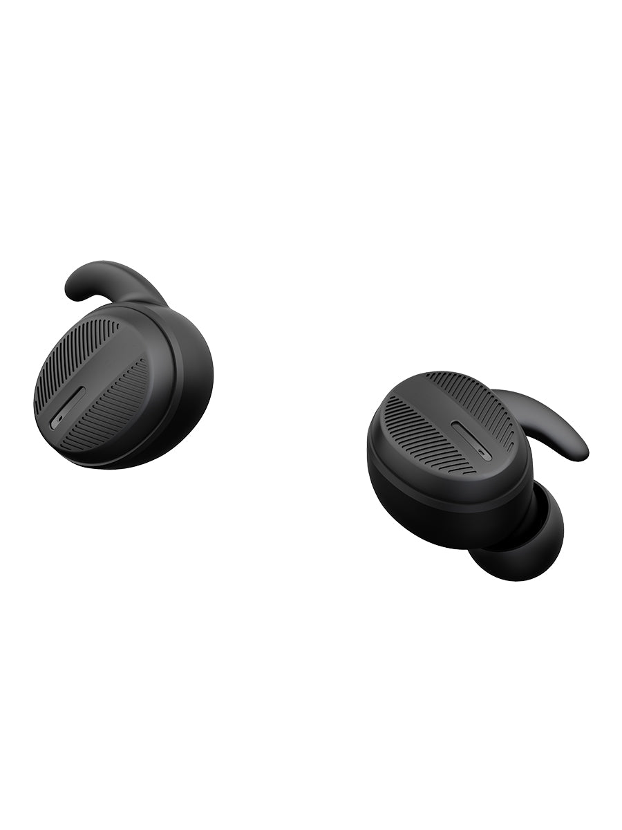 BlueAnt Pump Air X Wireless Earbuds - Bluetooth 5.0, 30H Playtime, IPX7 Waterproof, Noise Cancelling Headphones for Running, Gym & Workout | Perfect for Sports, Commuting & Travel