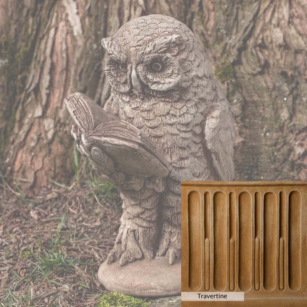 Campania International Scholarly Owl Statue - Elegant Home & Office Decor for Study Rooms, Libraries, and Academic Spaces