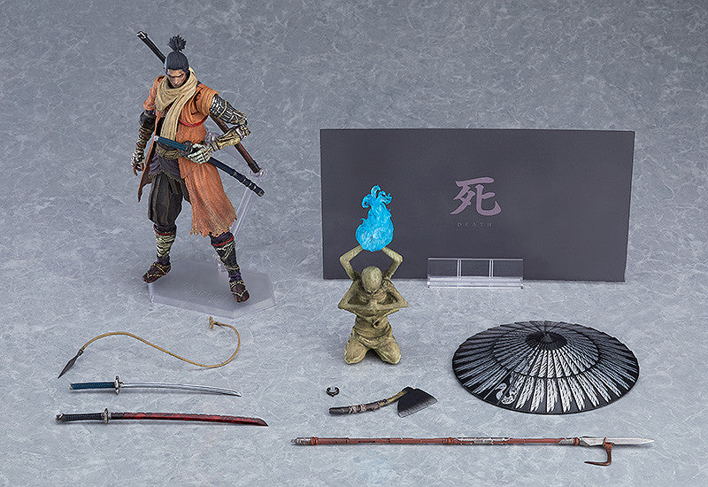 Figma #483 DX Sekiro: Shadows Die Twice Action Figure - Highly Detailed Collectible Model for Anime & Gaming Fans - Perfect for Display, Cosplay, and Gift Giving