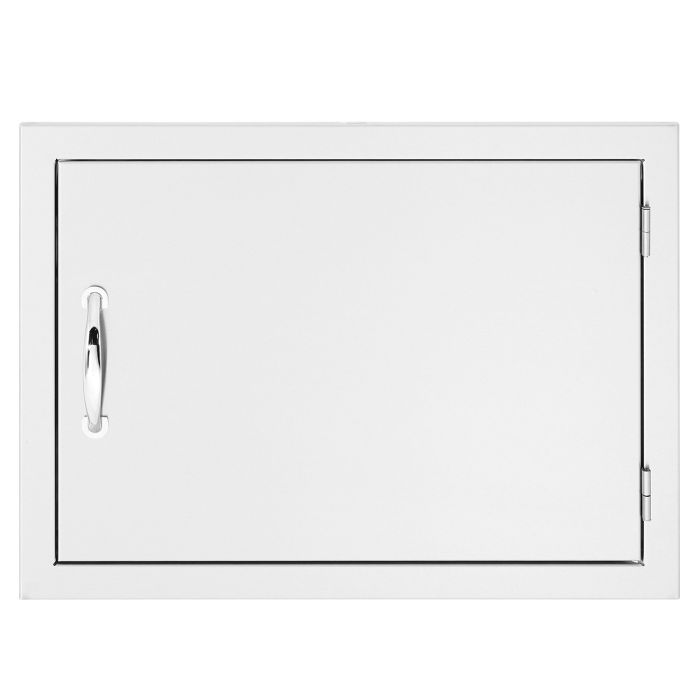 Summerset 27x20 Horizontal Stainless Steel Access Door SSDH-27 | Weatherproof Outdoor Utility Door for Basement, Attic & Crawl Space Access