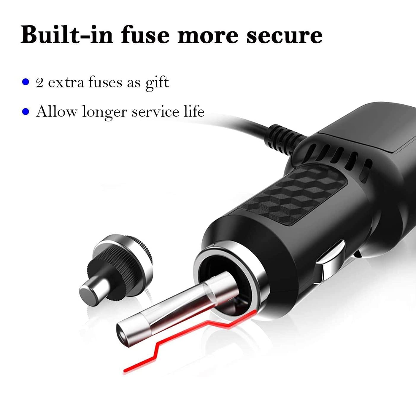 2025 Upgraded Micro USB Car Charger with Dual USB Ports - Compatible with Rexing, Byakov, AKASO, Crosstour, Trekpow, Pruveeo, OldShark, Garmin & Most Dash Cams (11.5ft) - Perfect for Road Trips, Commuting & Vehicle Surveillance