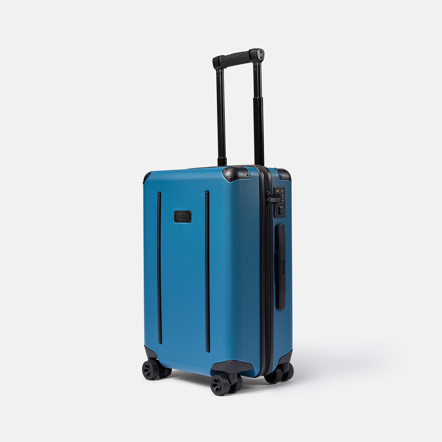 The Ridge Carry On Luggage - Alpine Navy Blue Travel Suitcase for Business Trips & Weekend Getaways