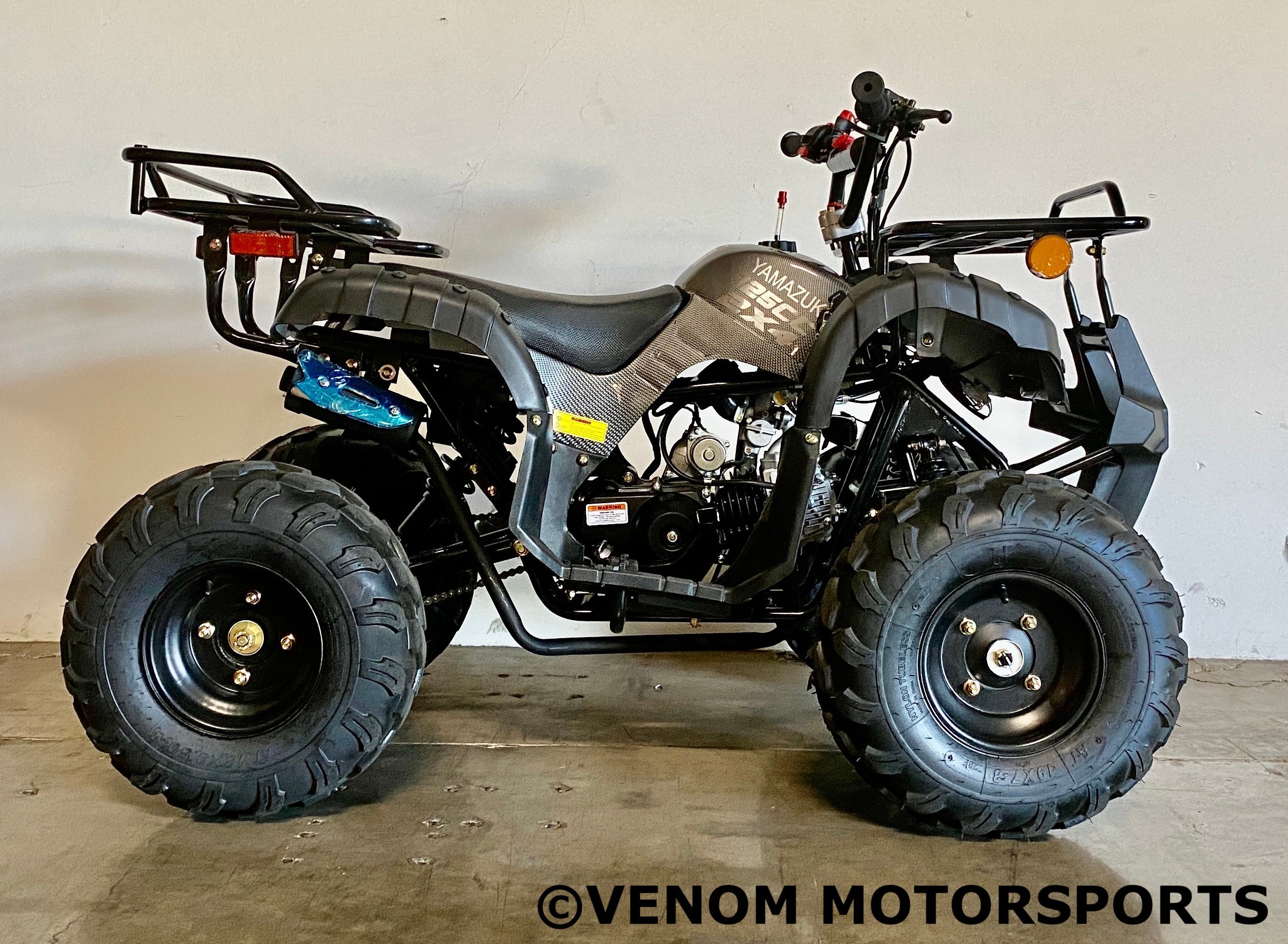 Kodiak 125cc ATV for Adults & Teens - Mid Size All Terrain Vehicle 4x4 Quad Bike | ATV 3125XR8 U2 Model | Perfect for Trail Riding, Farm Work & Off Road Adventures