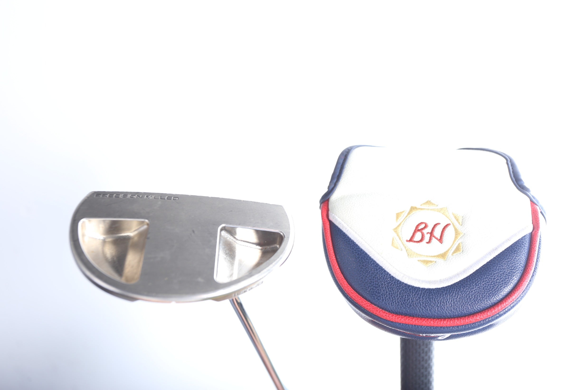 Used Ben Hogan BHM01 Right-Handed Mallet Putter 34.25 Inch - Perfect for Golf Enthusiasts & Improving Your Short Game on the Green