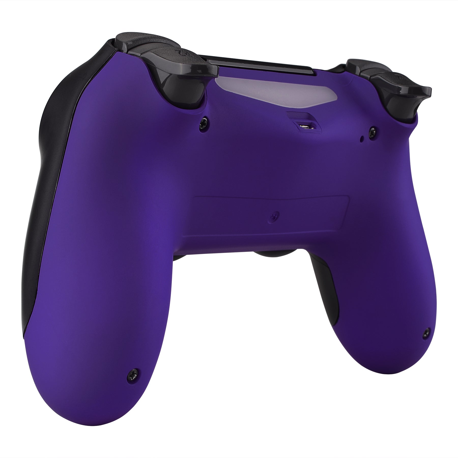 eXtremeRate Purple Replacement Bottom Shell for PS4 Slim Pro Controller (CUH-ZCT2 JDM-040/050/055) - DIY Repair & Customization for Enhanced Gaming Experience
