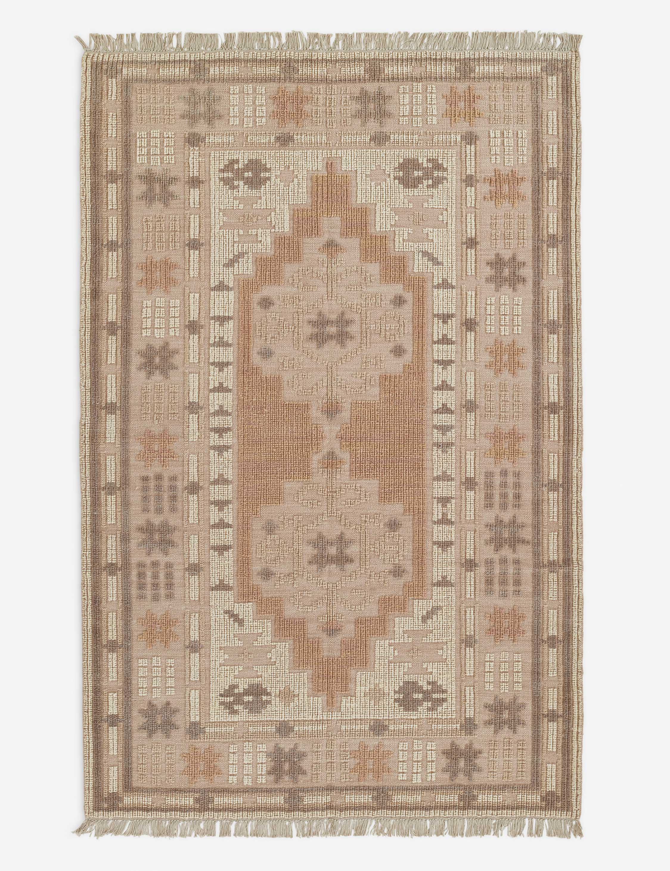 Fitch Handwoven Wool Rug - Soft & Durable Area Rug for Living Room, Bedroom, or Office - Eco-Friendly Home Decor