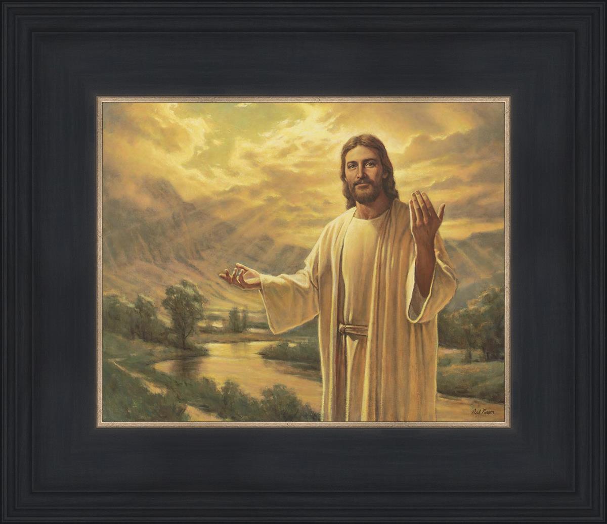 Come Follow Me By Del Parson - Inspirational Christian Wall Art for Home & Church Decor - Perfect for Living Rooms, Bedrooms & Sunday School Classrooms