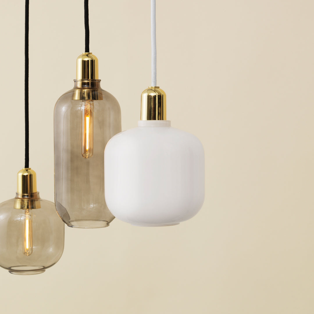 Modern Amp Pendant Lamp - Industrial Style Hanging Light Fixture for Kitchen Island, Dining Room & Bedroom Lighting | Dimmable Edison Bulb Compatible