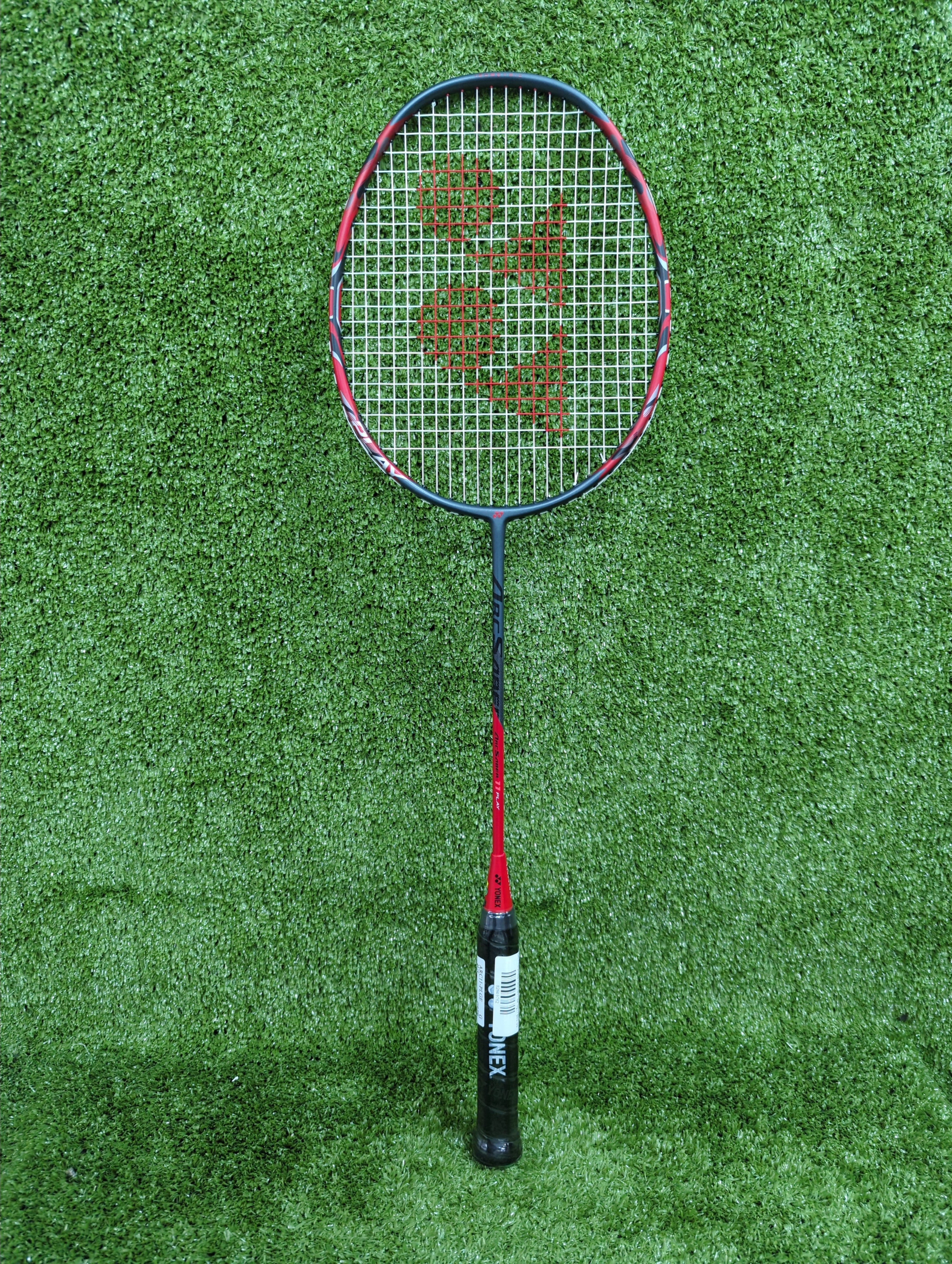 Yonex Arcsaber 11 Play Grayish Pearl Badminton Racket - Prestrung with Full Cover | Professional Badminton Racquet for Men & Women | Perfect for Tournaments & Training Sessions