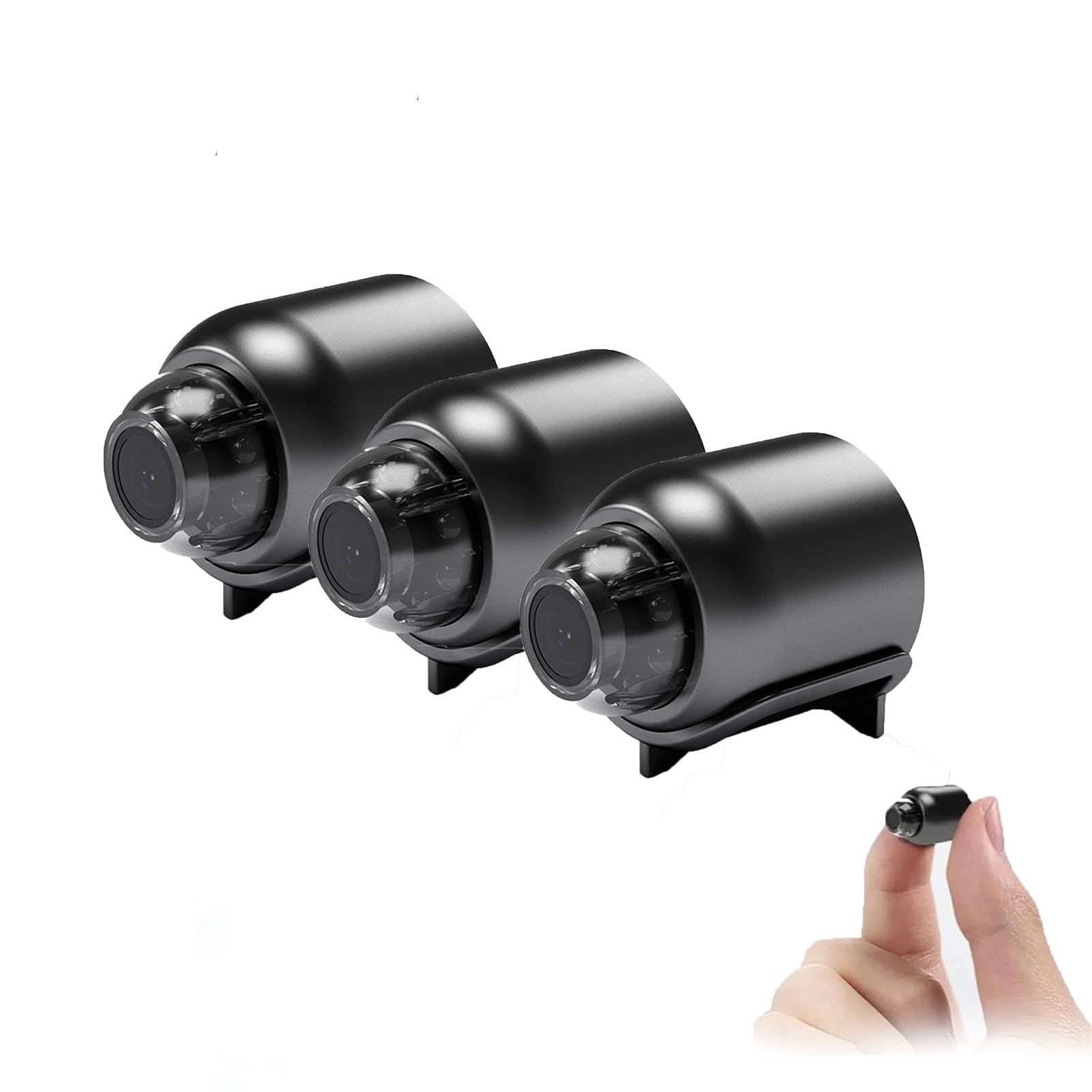 Cat Eye Camera - 1080p HD Mini WiFi Door Viewer with Night Vision | Smallest Home Security Camera for Easy Installation | Perfect for Apartments, Dorms & Front Door Monitoring