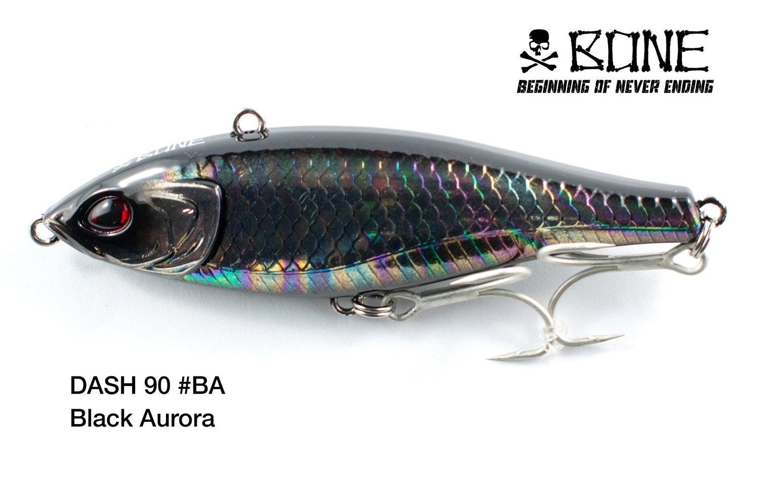 Bone Dash 90S Fishing Lure - Premium Bass Bait for Freshwater & Saltwater - Perfect for Casting, Trolling, and Jigging