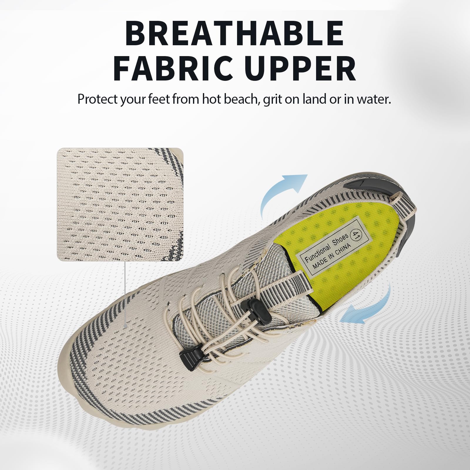 Barefoot Shoes for Men & Women - Lightweight Water Shoes for Beach, Swimming, Hiking, Walking & Outdoor Adventures | Perfect for Travel, Camping & Water Sports