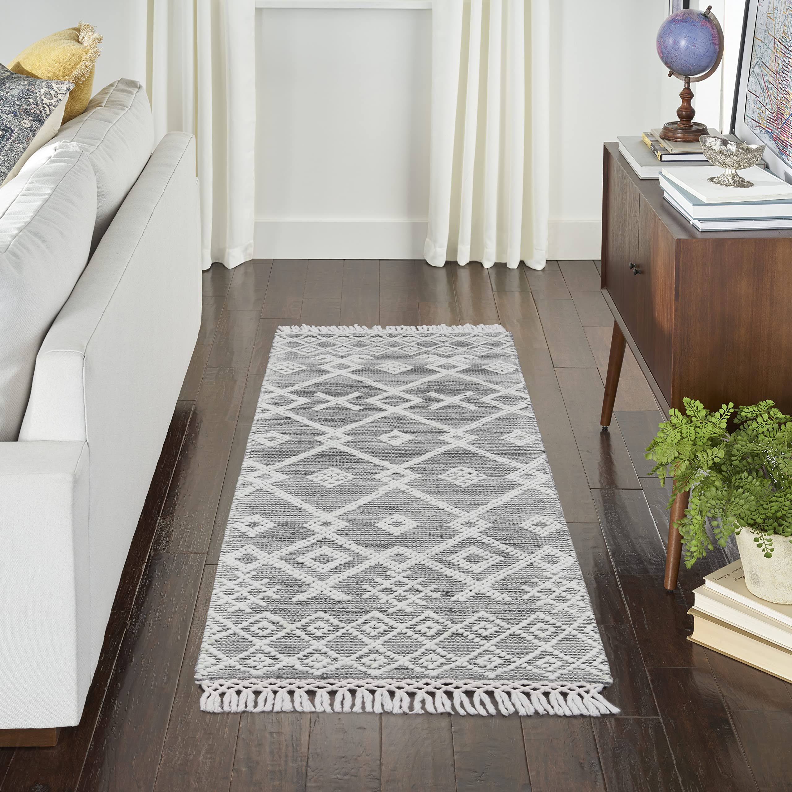 Nicole Curtis Series 3 Casual Grey/Ivory 2'3