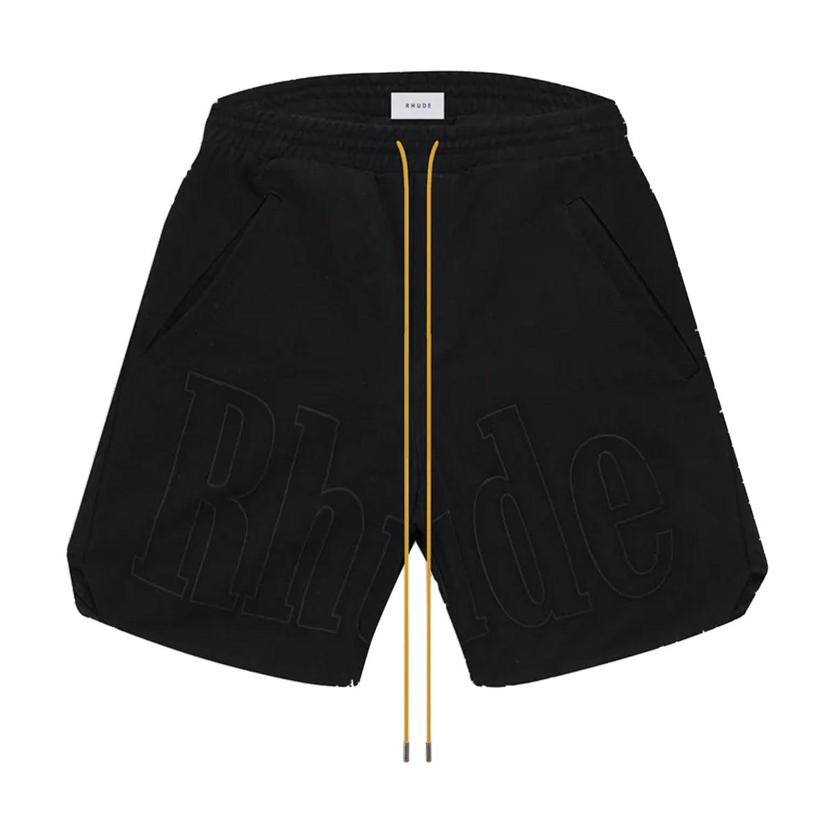 Custom Embroidered Twill Logo Shorts for Men & Women - Black Cotton Casual Shorts | Perfect for Summer, Gym, and Outdoor Activities