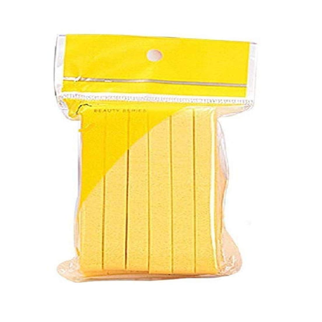 SIYAA 12-Pack Facial Sponge Sticks - Gentle Makeup Remover & Cleansing Sponges for Women & Men | Soft Exfoliating Face Wash Tools for Daily Skincare Routine, Travel & Spa Use