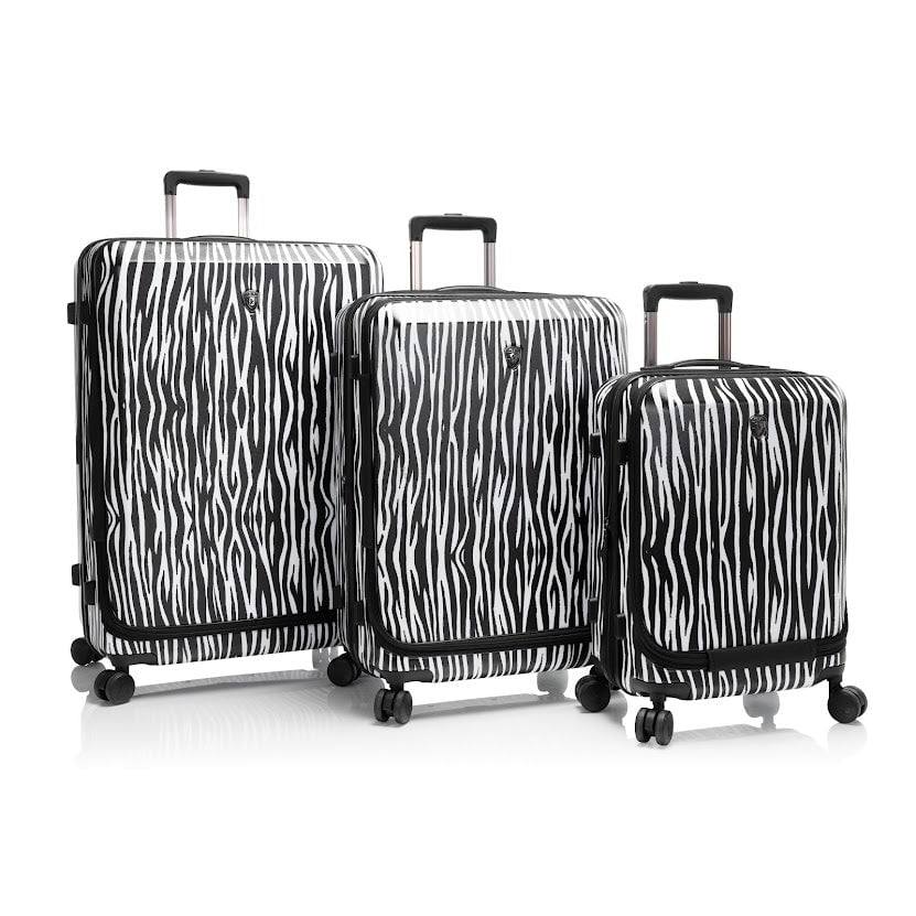 Heys EZ Fashion 3 Piece Luggage Set - Lightweight Spinner Suitcase with TSA Lock, Carry On & Checked Luggage for Travel, Business Trips & Vacations