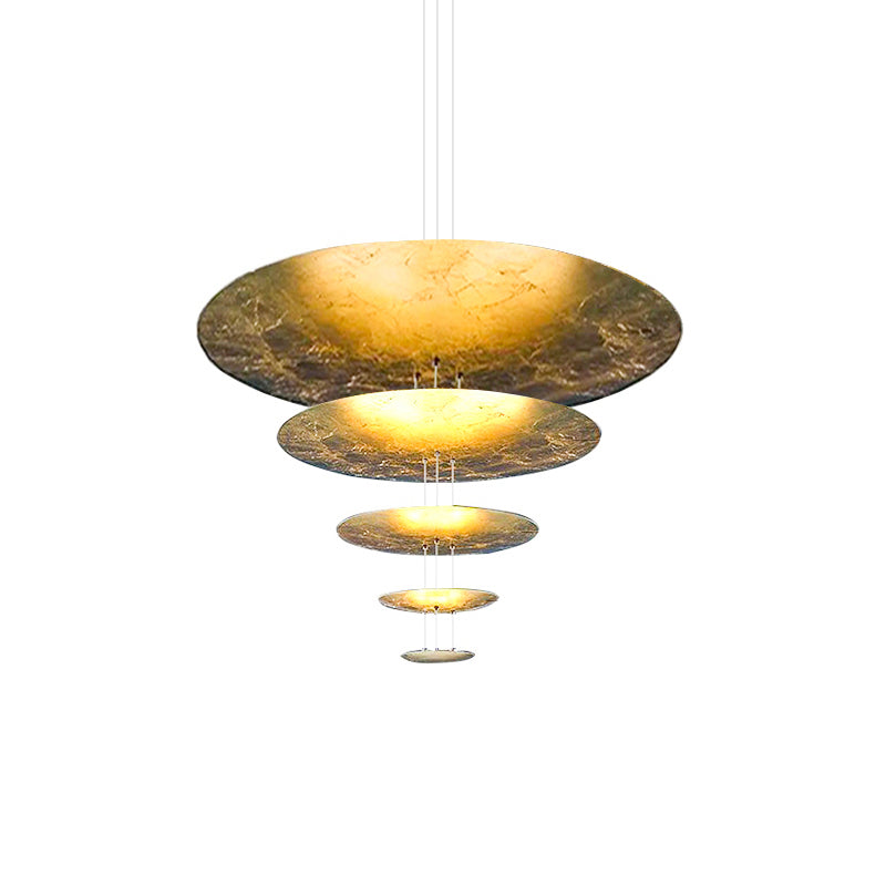 Modern Machine Chandelier - Industrial Style Ceiling Light Fixture for Dining Room, Living Room & Bedroom | Vintage Edison Bulb Pendant Lighting