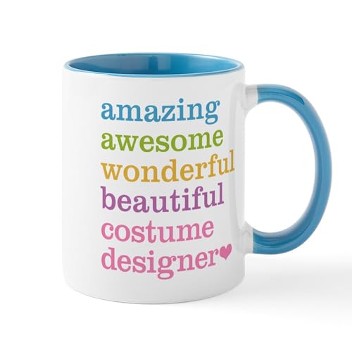 White/Blue Inside - Amazing Costume Designer Mugs