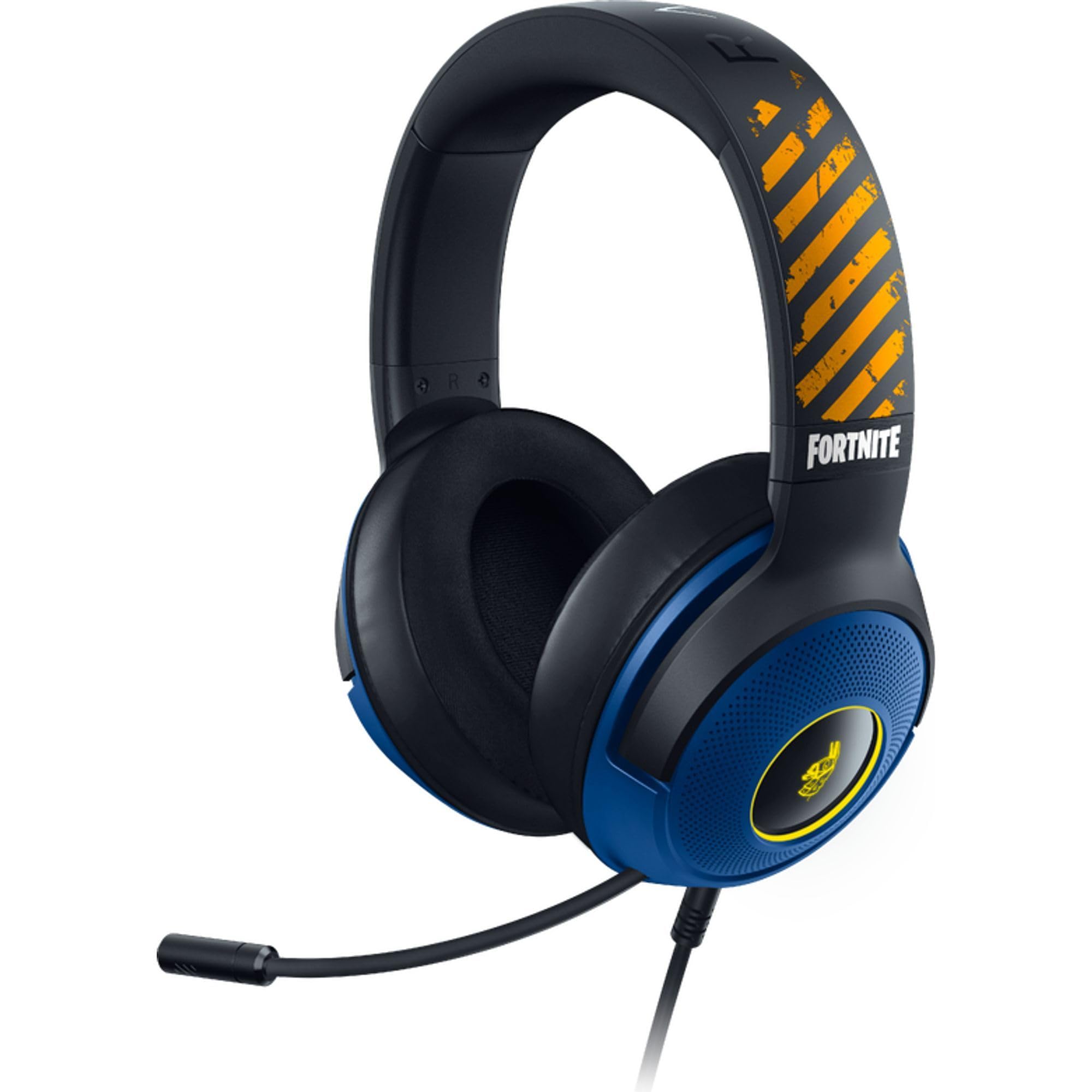 Razer Kraken V3 X Fortnite Edition Wired USB Gaming Headset - Ultra Lightweight Headphones with TriForce 40mm Drivers & HyperClear Mic - RGB Lighting for PC, PS5, Xbox Series X - Perfect for Fortnite Gaming & Streaming
