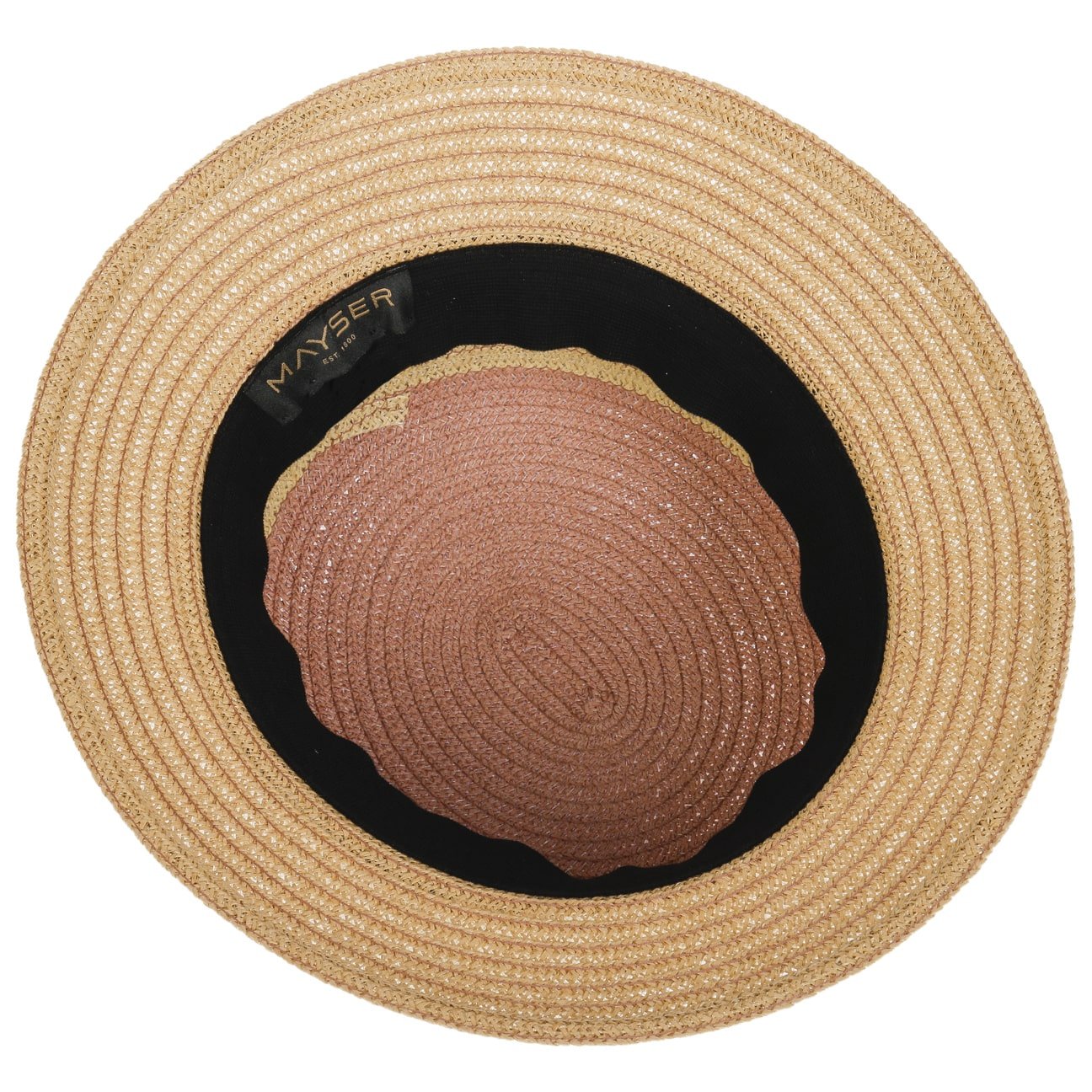 Stylish Mayser Susanne Multicolor Straw Sun Hat for Women - Perfect for Beach, Vacation, and Summer Outdoor Activities