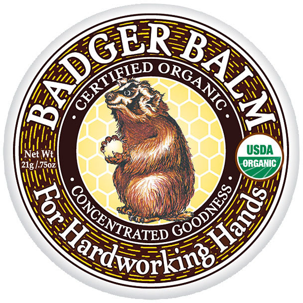 Badger Badger Healing Balm - Organic Soothing Skin Care Ointment for Dry, Chapped Skin (0.75oz Tin) | Perfect for Eczema, Cracked Hands & Lip Care
