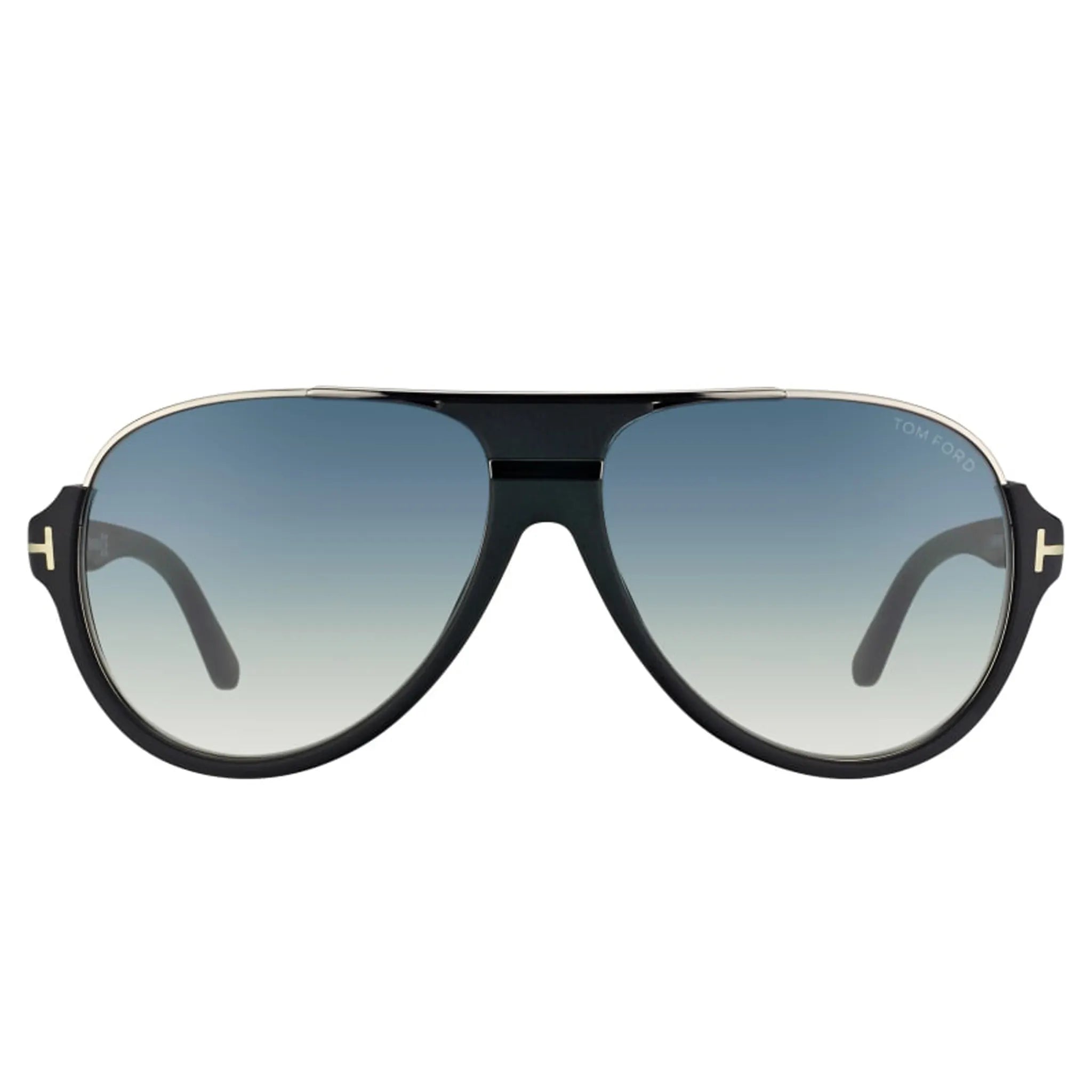 Tom Ford Dimitry FT0334 02W 59 Black Blue Polarized Sunglasses for Men - UV Protection, Luxury Fashion Shades for Driving, Beach & Outdoor Activities