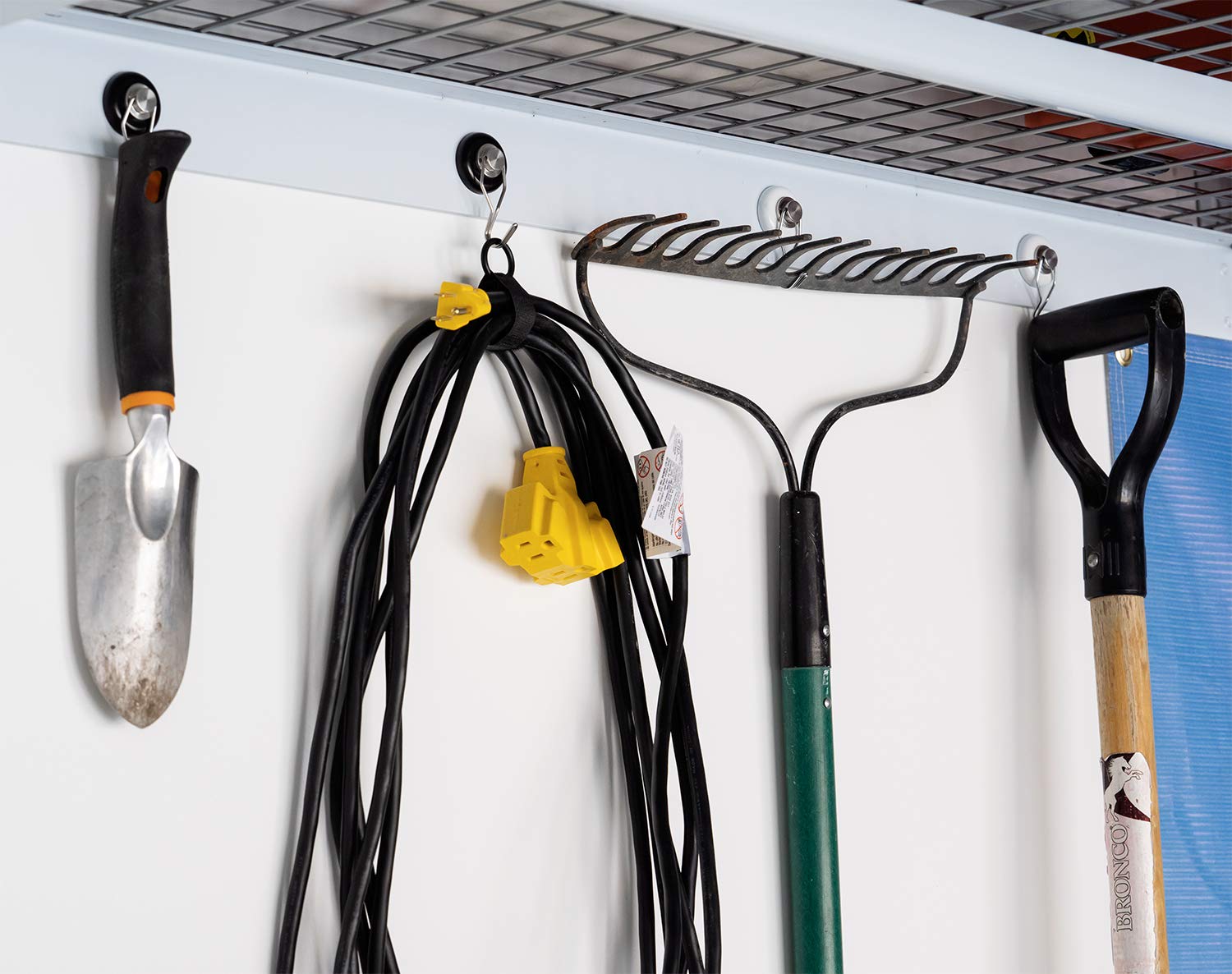 Mavoro Heavy Duty Magnetic Hooks - 65 lbs Capacity, Set of 4 Black Neodymium Rare Earth Magnet Hooks with 360° Swivel Rotation - Perfect for Refrigerator, Locker, Garage, Kitchen, Office & RV Organization