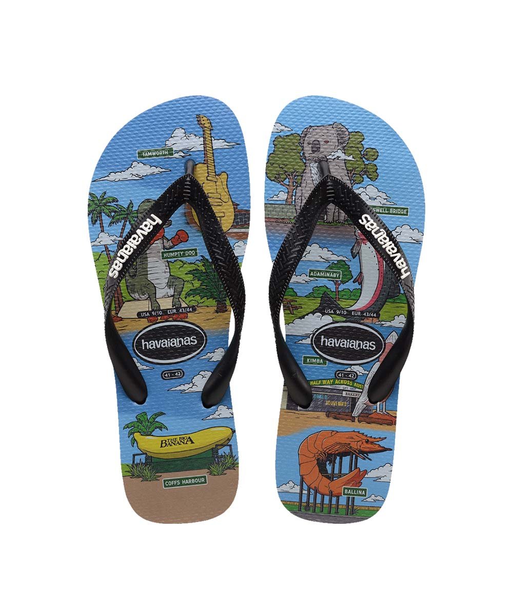 Havaianas Men's Top Big Things Flip Flops - Comfortable Beach Sandals for Summer, Pool, and Casual Wear