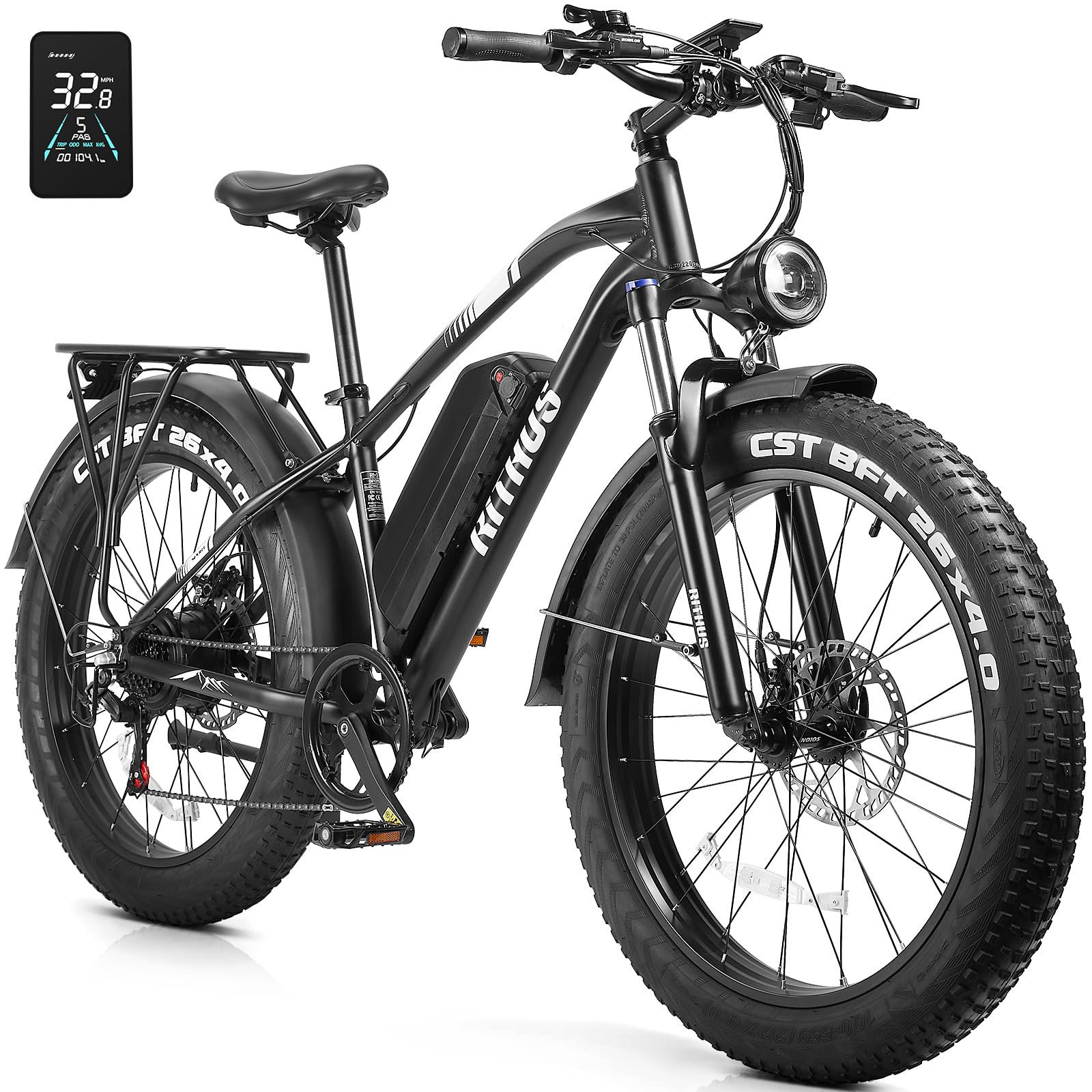 1000W 48V Electric Bike for Adults - 26