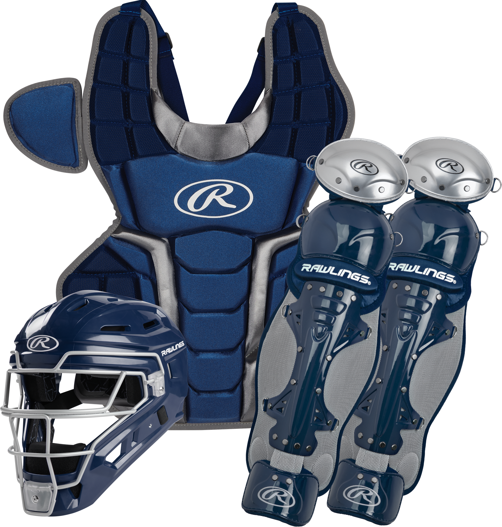 Rawlings Renegade 2.0 Youth Baseball Catcher's Gear Set - Complete Protective Equipment for Young Players | Perfect for Little League, Training & Games